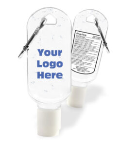 1.8 fl oz Hand Sanitizers with Carabiner