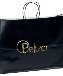 Aubrey Large Glossy Paper Shopper