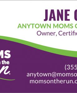 Moms on the Run Business Cards