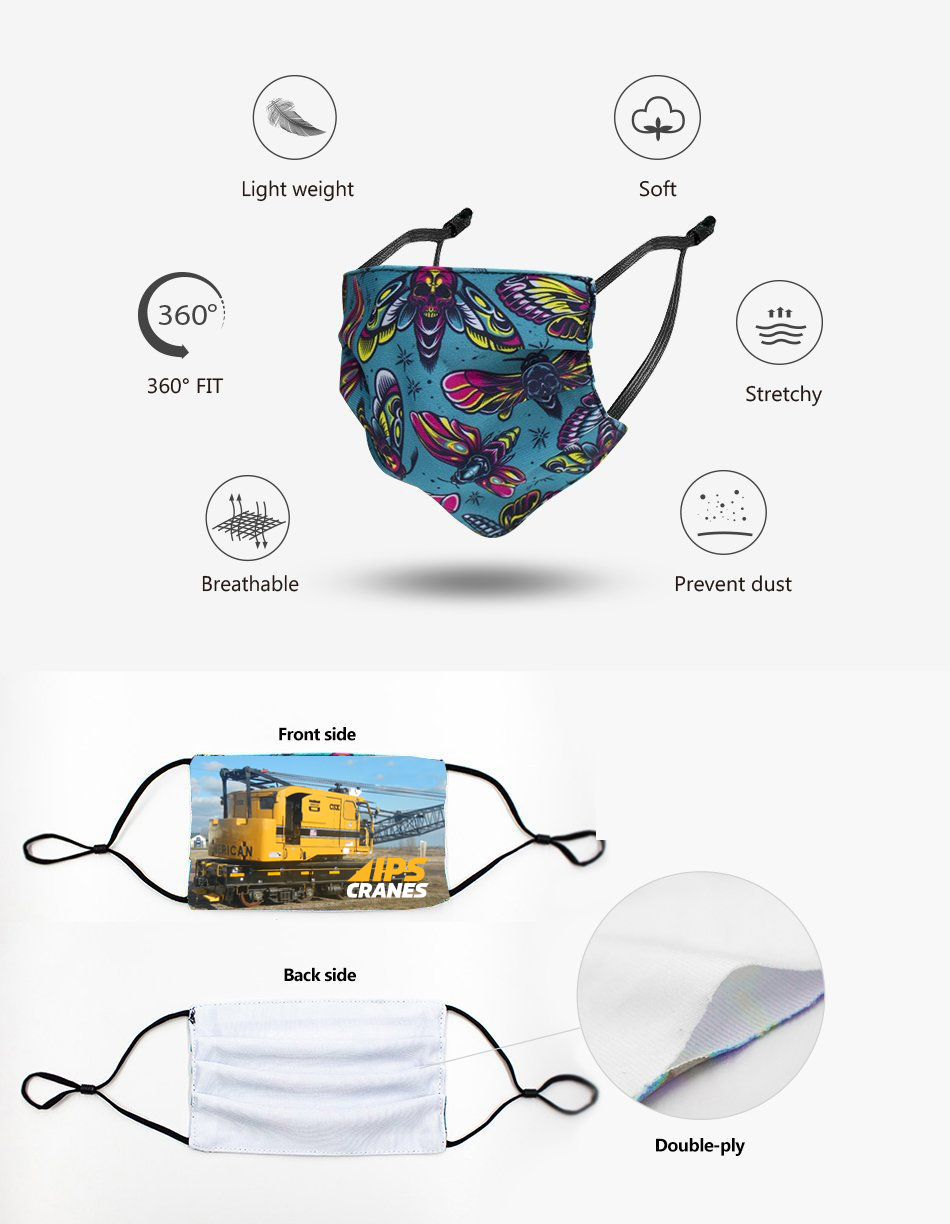 Double-Ply Custom Printed Face Mask - Image 2