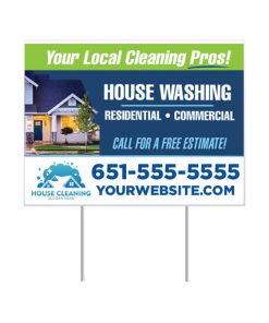 Alternative view of Custom Lawn Sign [12" x 18"]