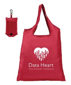 Alternative view of Santorini - Foldaway Shopping Tote Bag - 210D Polyester - ColorJet
