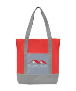 Alternative view of Glenwood - Non-Woven Tote Bag with 210D Pocket - ColorJet