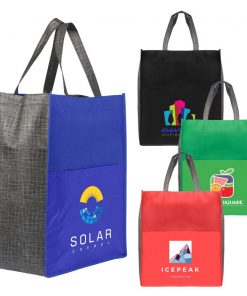 Rome - Non-Woven Tote Bag with 210D Pocket - ColorJet